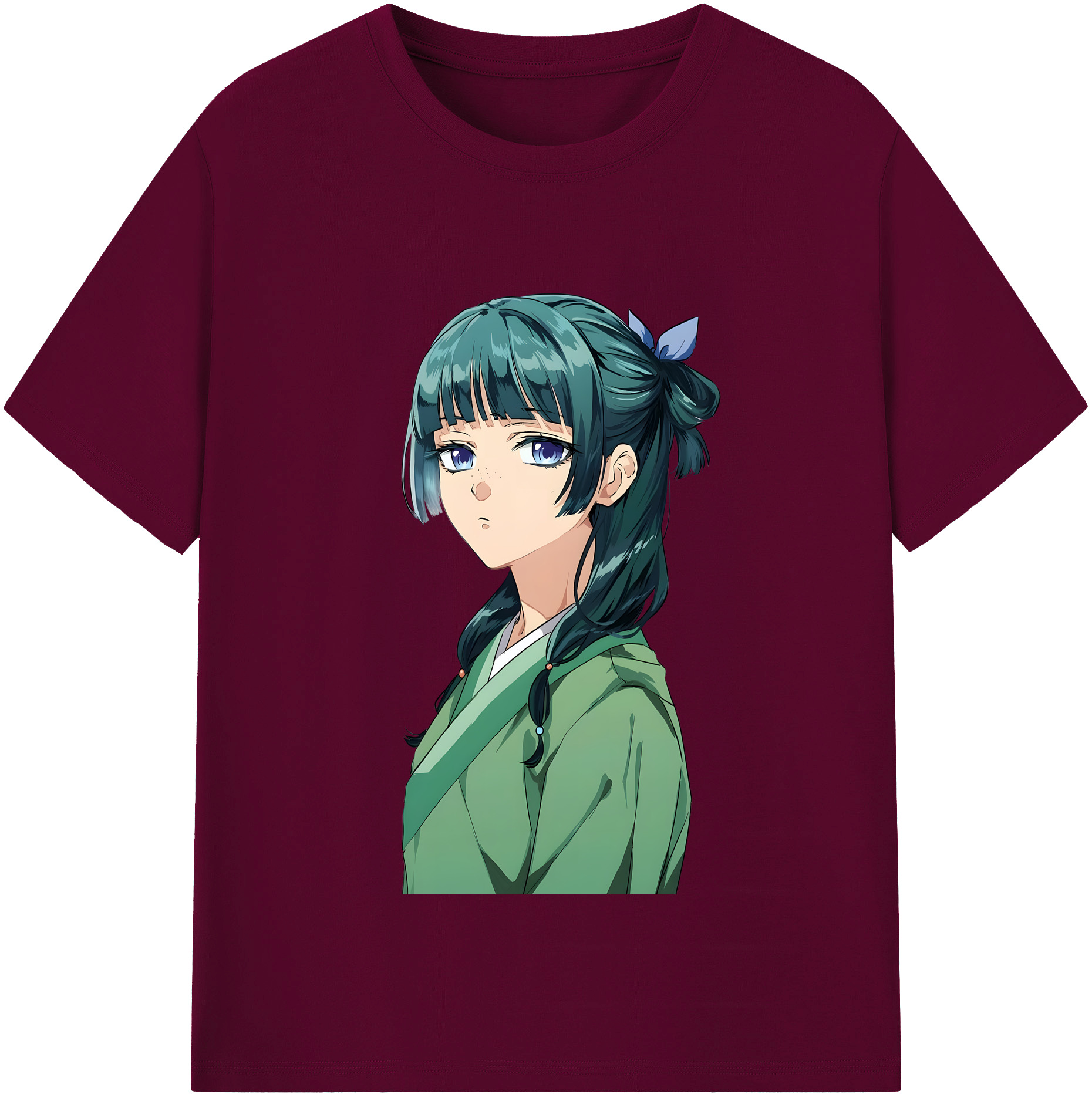 （画像用） 薬屋のひとりごと The Apothecary Diaries レディースカジュアルプリントTシャツ（綿100％）